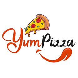 Yum Pizza Logo